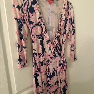 Lilly Pulitzer Floral Wrap Dress/Skort